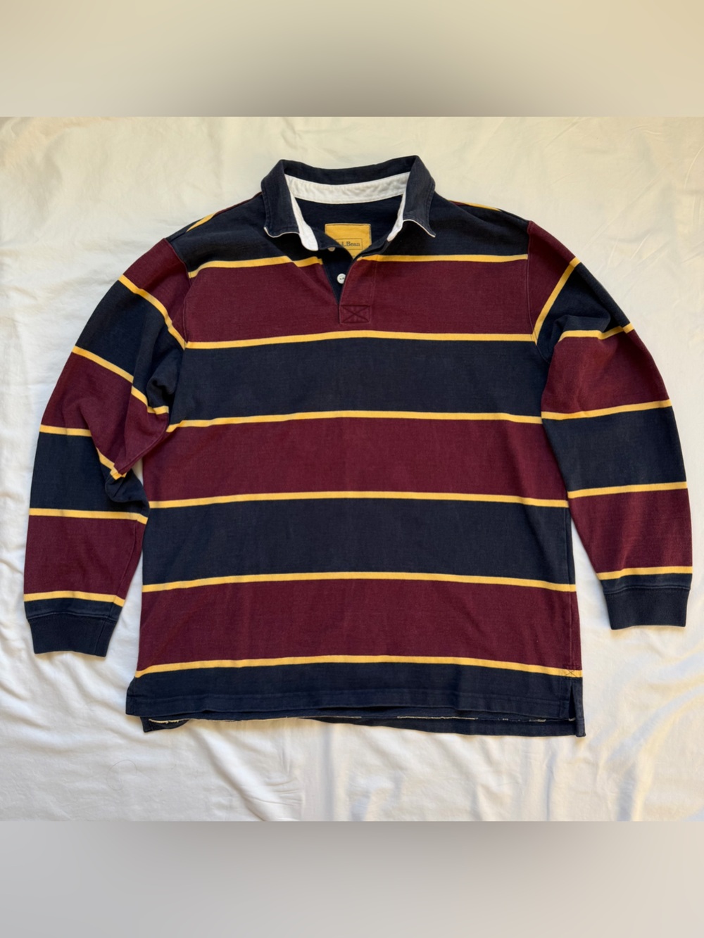 Vintage LL Bean Rugby Polo Shirt